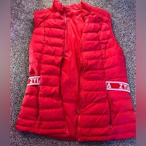 ZYIA Vibrant Red Vest